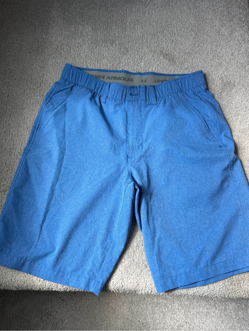 Under Armour Men’s Light Blue Athletic Hybrid Shorts